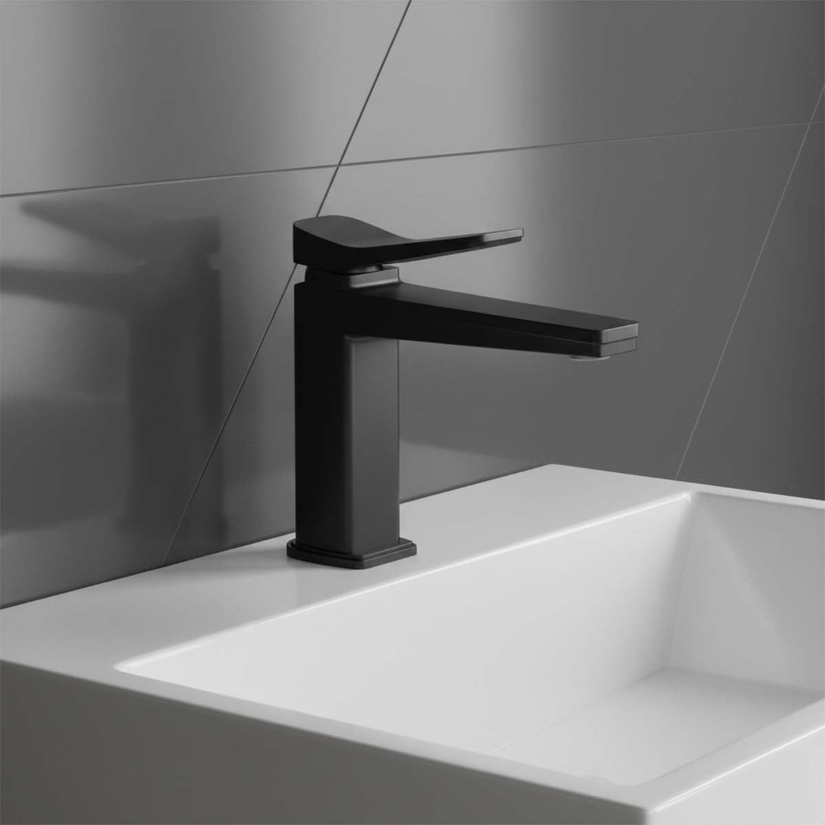 mono basin tap - matt black
