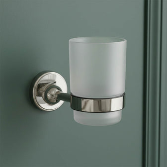 nickel toothbrush tumbler holder  Main image