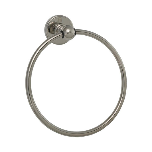 nickel traditional towel ring