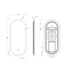 matt black bathroom mirror