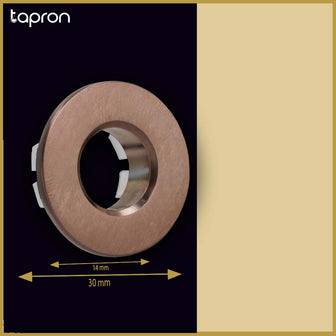 Basin Sink Overflow Cover— Bronze Finish Secondary image