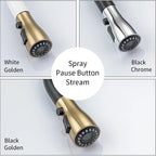 kitchen mixer tap black