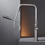 gunmetal kitchen tap pull out