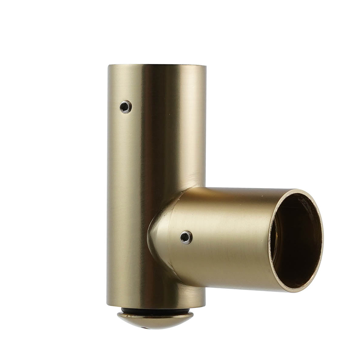 Shroud for modern style element cover brushed brass