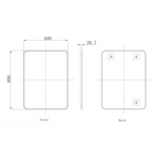 bronze bathroom mirror