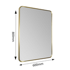 bathroom mirrors gold