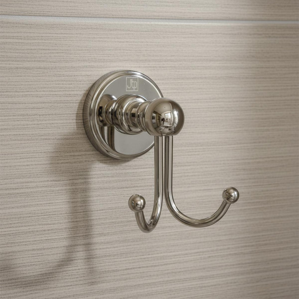 Traditional Robe Hook - nickel 