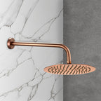 rose gold shower head