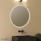 round led bathroom mirror
