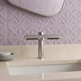 sensor tap with hand dryer - stainless steel Main image