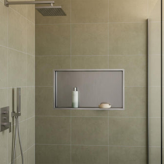 shower niche 600mm x 300mm - chrome Main image