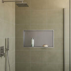 shower niche 600mm x 300mm - chrome