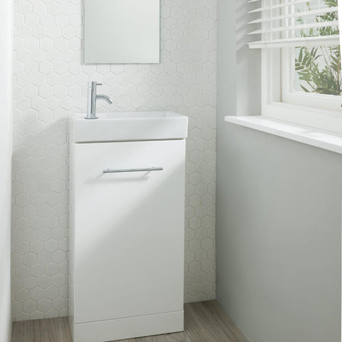 single lever basin tap - chrome