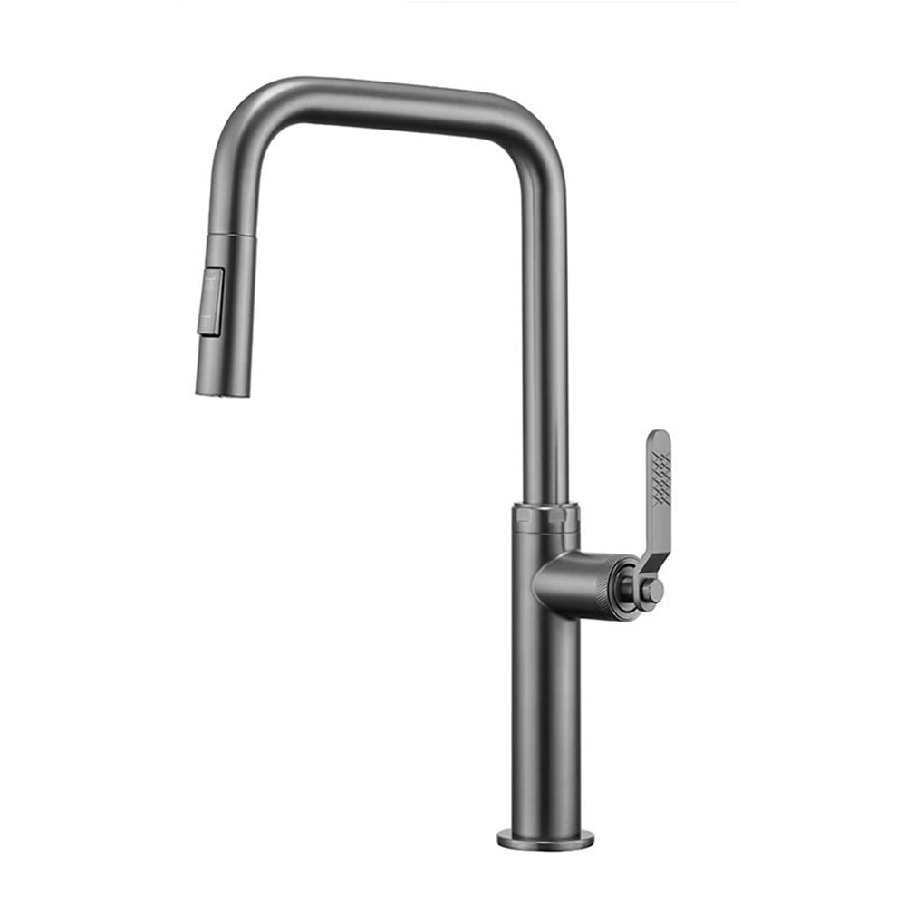 Nerrox Black Kitchen Tap with Pull Out Spray Secondary image