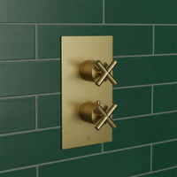 single outlet gold concealed shower valve 