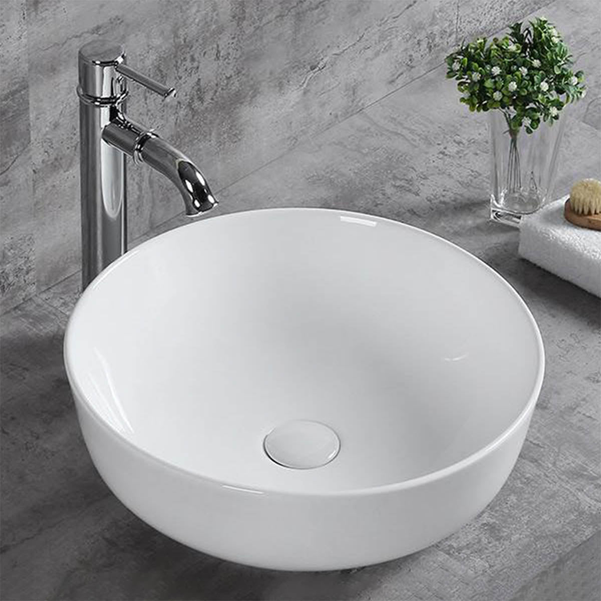 countertop basin-tapron