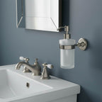 soap dispenser brushed nickel