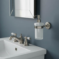 soap dispenser brushed nickel