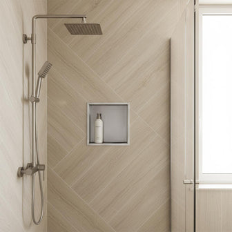 square 300mm x 300mm shower niche Main image