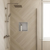 square 300mm x 300mm shower niche