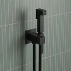 square black douche kit