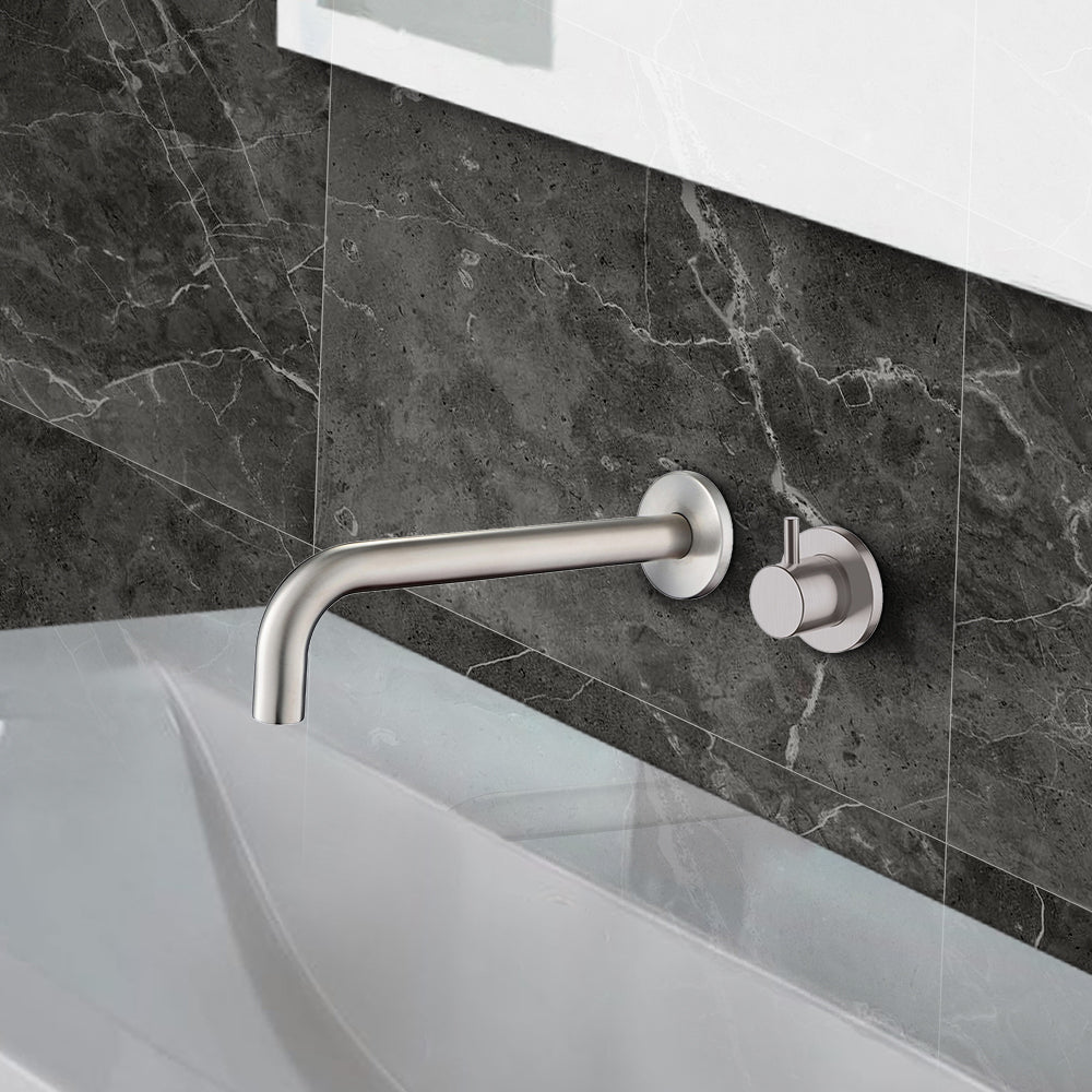 Wall Mounted Basin Spout – Stainless Steel Secondary image
