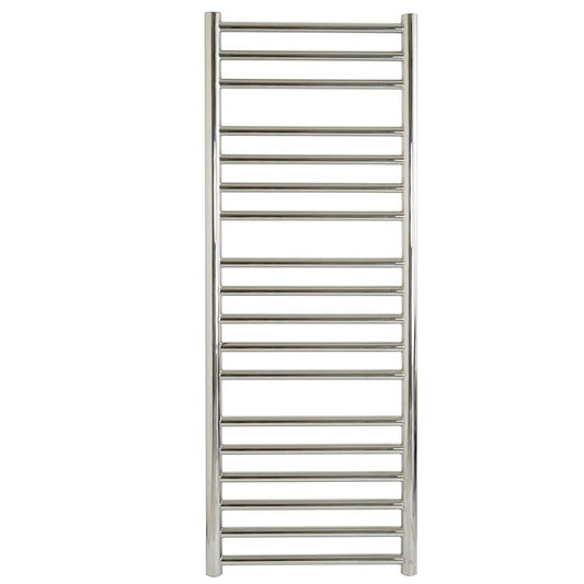 Stainless Steel Dual Fuel Towel Rail with Chrome Finish - 1200mm x 500mm