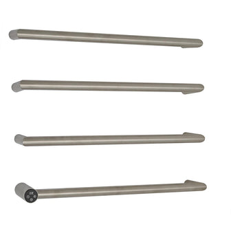 PrimeObi Stainless Steel Round Bar Heated Dry Electric Towel Rail Secondary image