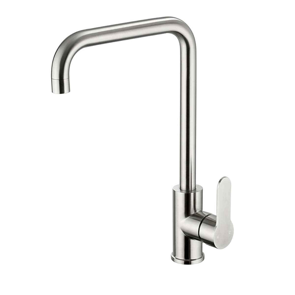 stainless steel kitchen sink tap with L shape spout
