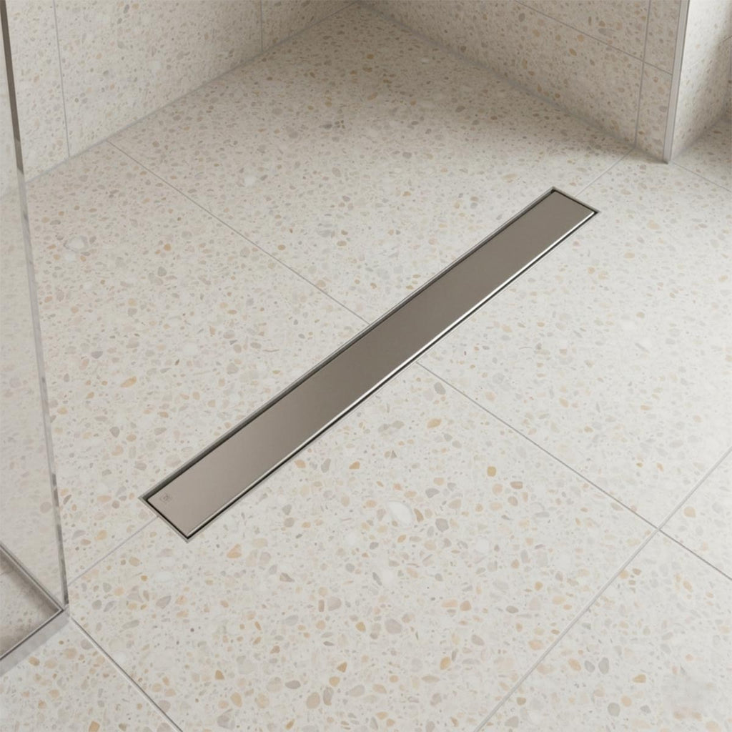 stainless steel linear shower drain 