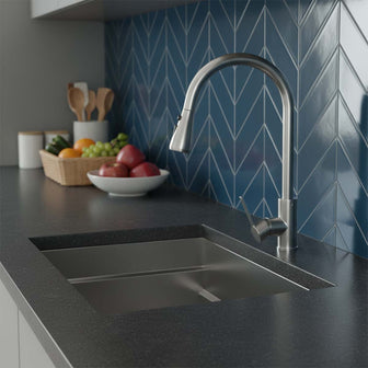 stainless steel pull out spray tap Main image