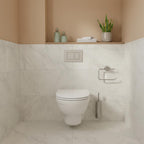stainless steel square toilet roll holder