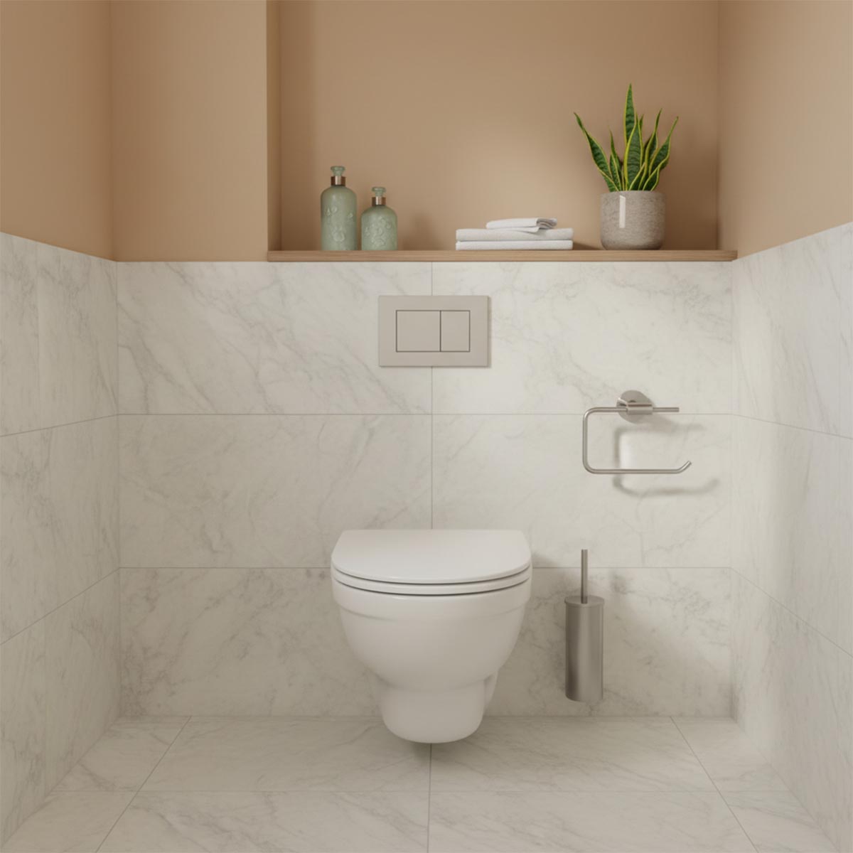 stainless steel square toilet roll holder