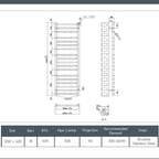 stainless steel towel rail radiator 