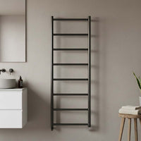 black bathroom radiator 
