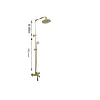 bath tap with shower riser-tapron