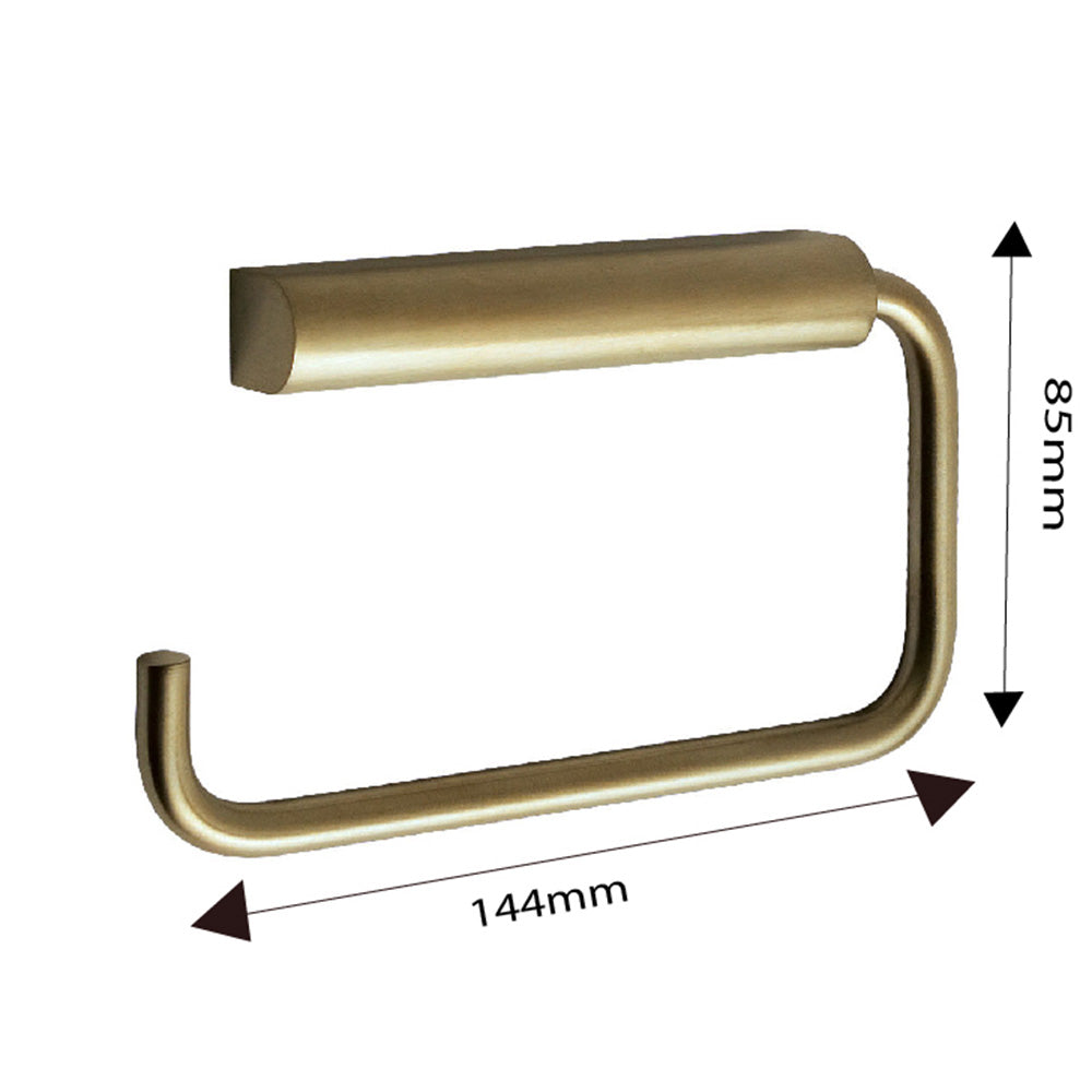 gold toilet roll holder
