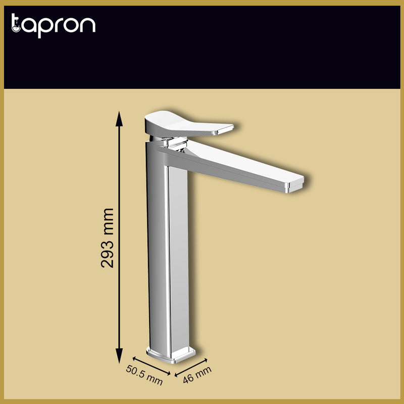 Single Lever Tall Basin Mixer Tap - Tapron