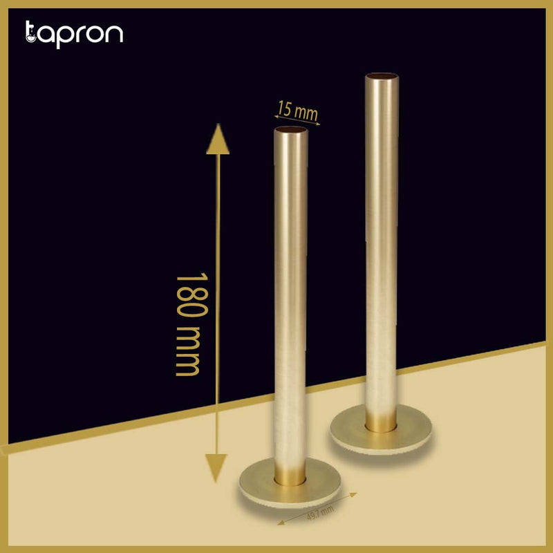 Towel Radiator Pipe Sleeves and Collars - Tapron