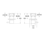 on off stop shower valves