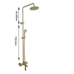 thermostatic bar shower valve