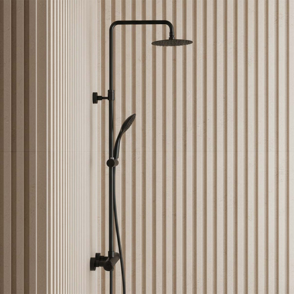 thermostatic bar shower valve & riser kit