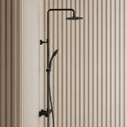 thermostatic bar shower valve & riser kit