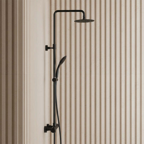 thermostatic bar shower valve & riser kit