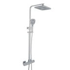 Exposed mixer shower chrome