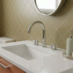 three hole basin tap deck mounted 