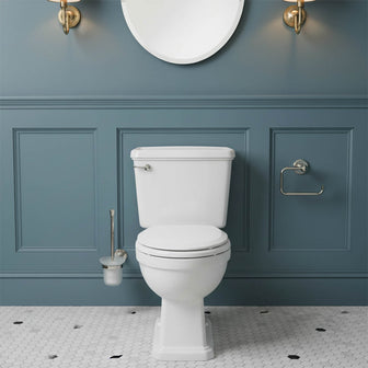 brushed nickel toilet roll holder Main image