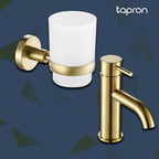 Tumbler Holder & Designer Basin Mixer Tap