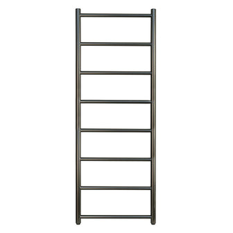 Dual Fuel Towel Radiator 1200 x 500mm  - Brushed Black Secondary image