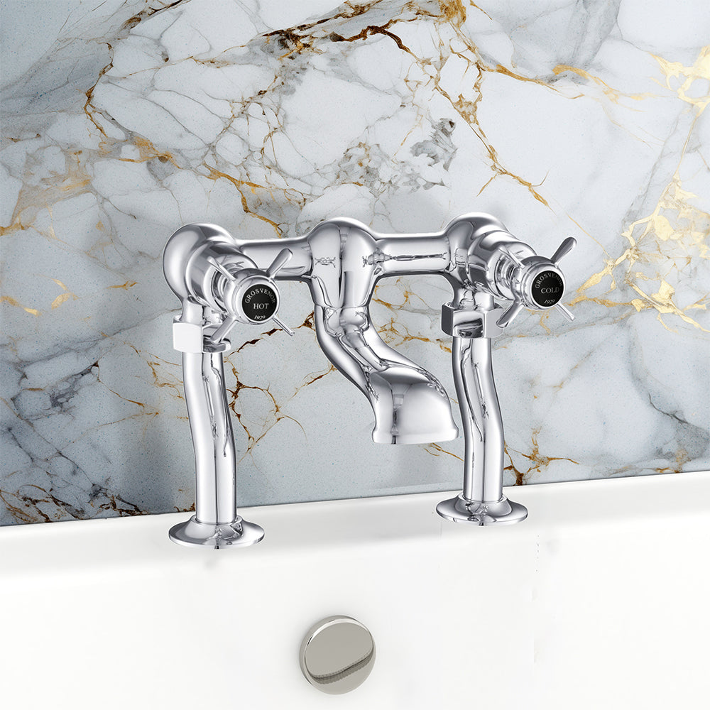 traditional bath filler tap deck mounted